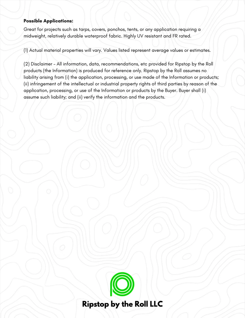 Best Pirce 🌟 Ripstop By The Roll 1.9 Oz PU Coated Ripstop Nylon - Full Roll 🧨 7 Ripstop By The Roll 1.9 Oz PU Coated Ripstop Nylon - Full Roll