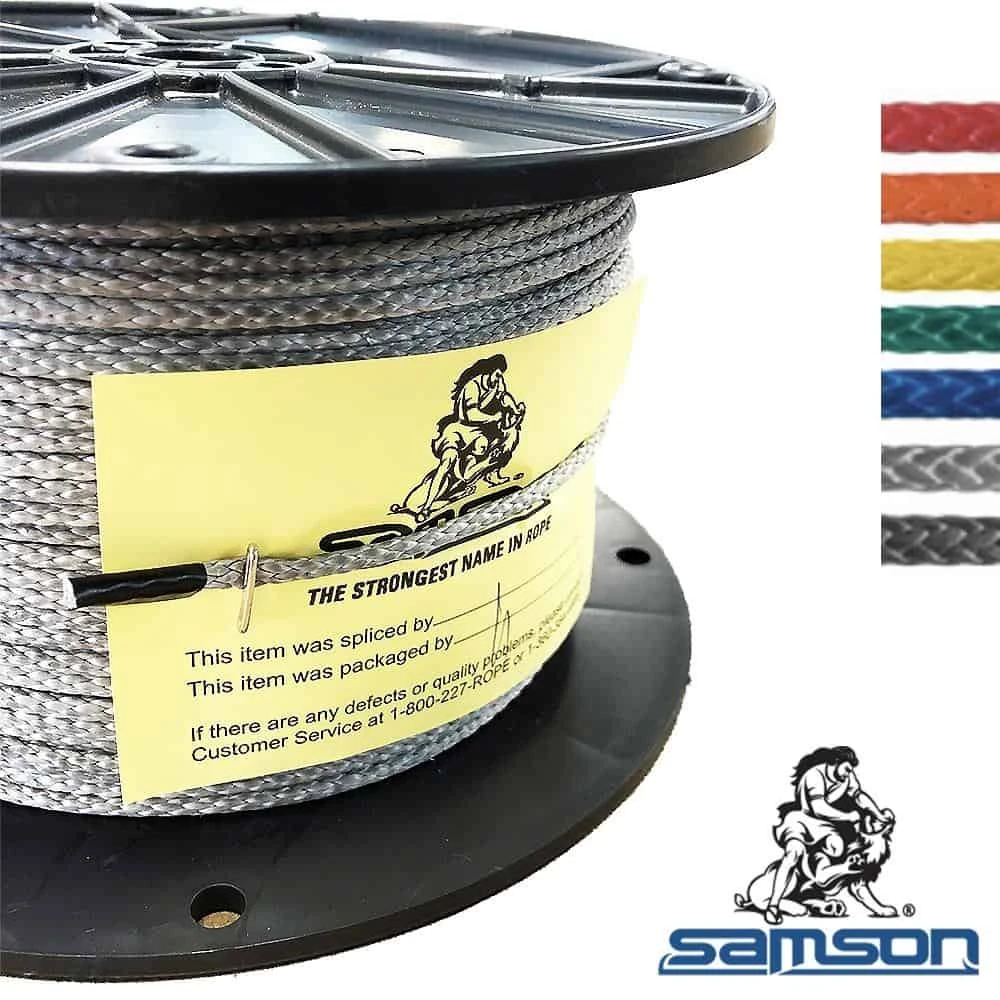 New ❤️ Ripstop By The Roll Rope Amsteel - Full Spools ⌛ 1 Ripstop By The Roll Rope Amsteel - Full Spools