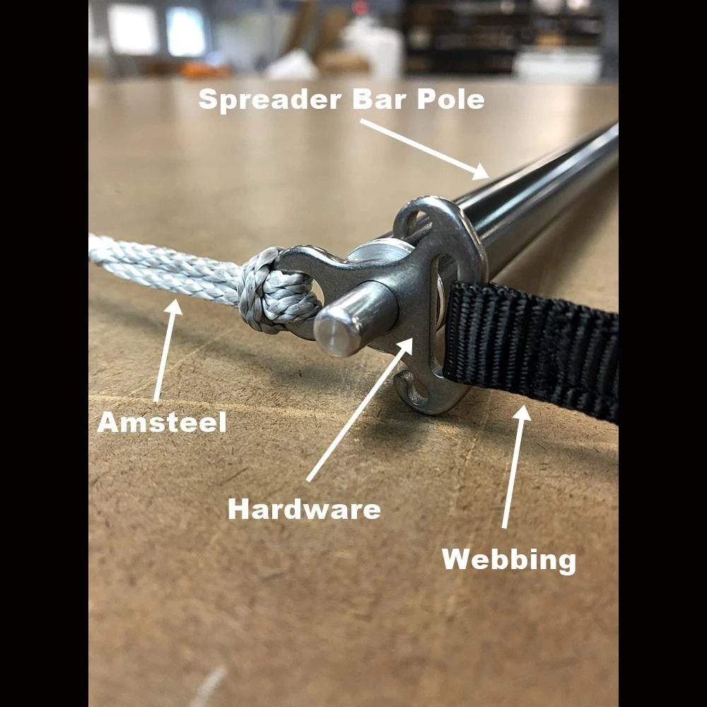 Best Pirce ⌛ Ripstop By The Roll Pre-Cut Bridge Hammock Kit ❤️ 2 Ripstop By The Roll Pre-Cut Bridge Hammock Kit