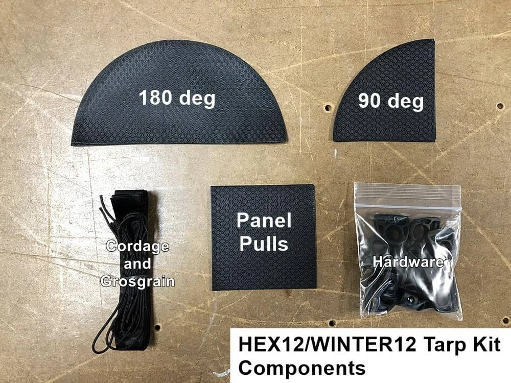 Hot Sale ✔️ OutdoorINK HEX12 Tarp Kit Tarps/Shelters ⭐ 9 OutdoorINK HEX12 Tarp Kit Tarps/Shelters