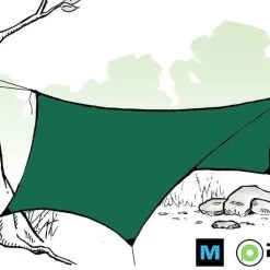 Ripstop By The Roll Pre-Cut HEX12 Ultralight Tarp Kit Tarps/Shelters