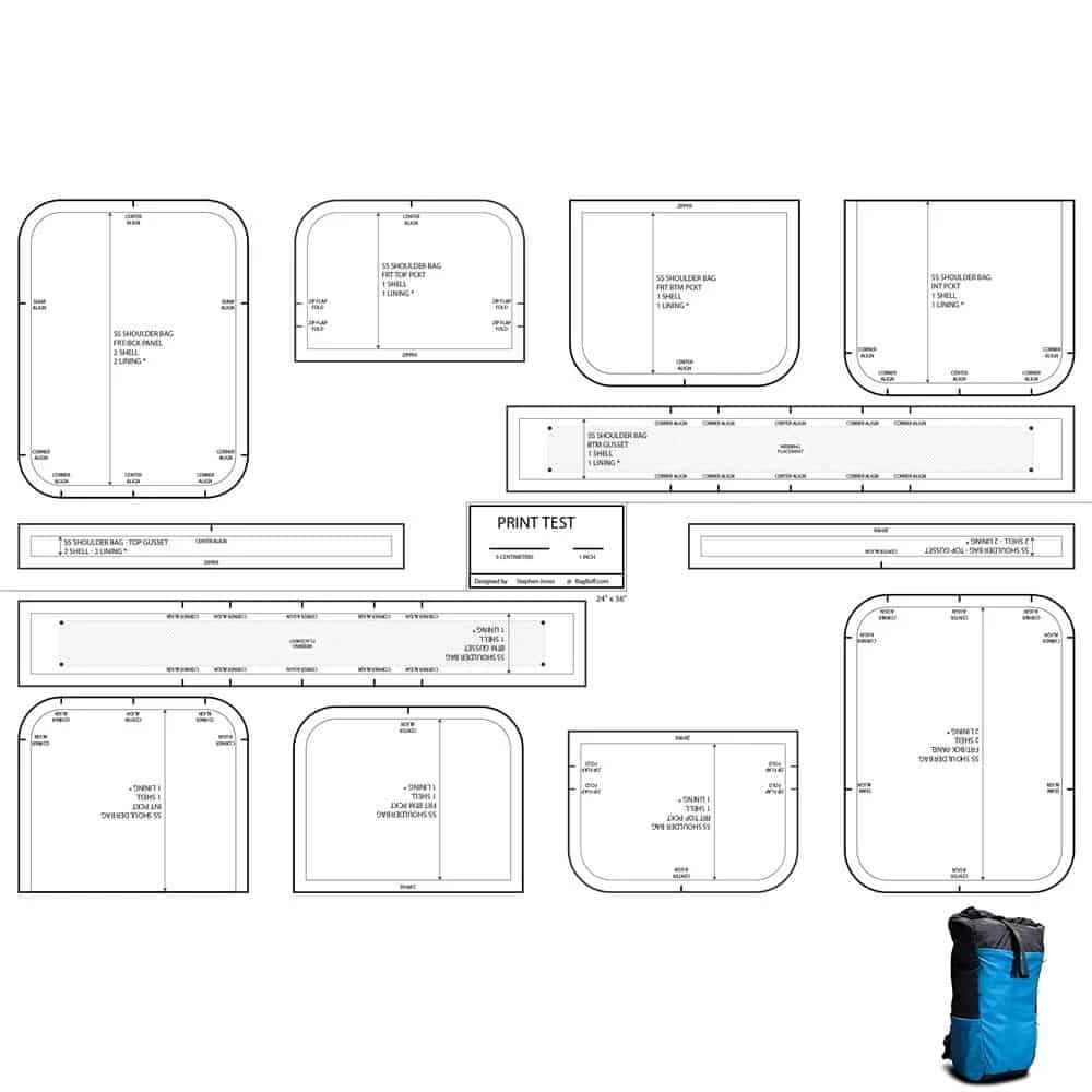 Best reviews of ⭐ Ripstop By The Roll Bag Buff Mountain Flyer UL Backpack Template/Pattern Bundle - 34 L 🌟 1 Ripstop By The Roll Bag Buff Mountain Flyer UL Backpack Template/Pattern Bundle - 34 L