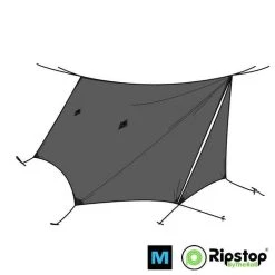 New 🌟 Ripstop By The Roll Pre-Cut WINTER12 Ultralight Tarp Kit Tarps/Shelters ❤️ 6 Ripstop By The Roll Pre-Cut WINTER12 Ultralight Tarp Kit Tarps/Shelters