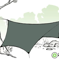 Ripstop By The Roll Pre-Cut HEX12 Tarp Kit